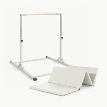 Müller & Blum Premium Turnreck + Turnmatte – Komplettset für Kinder – Warmgrau